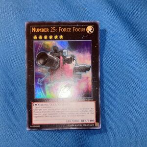 Yugioh Card Number 25: Force Focus Light Type Monster Shiny 1996 NWOTS